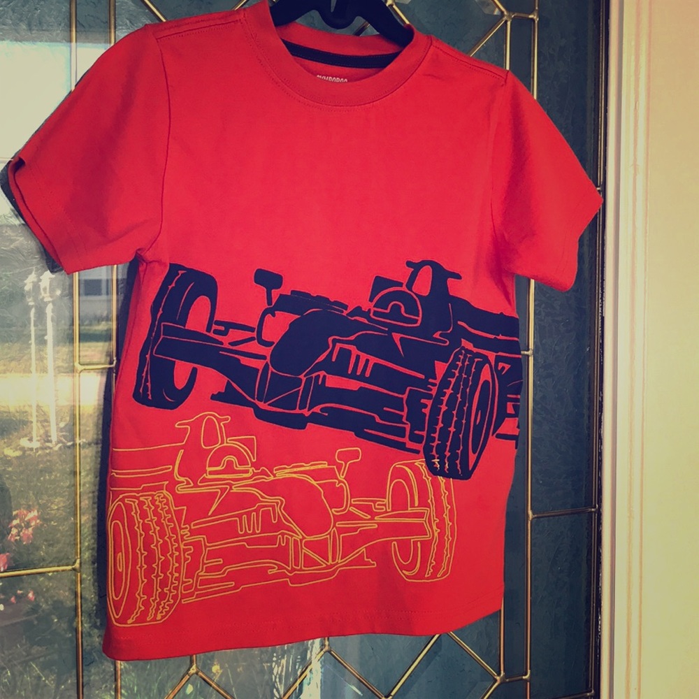 Gymboree 4T Racecar shirt